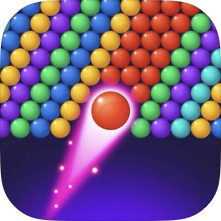 Bubble Burst puzzle game screenshot